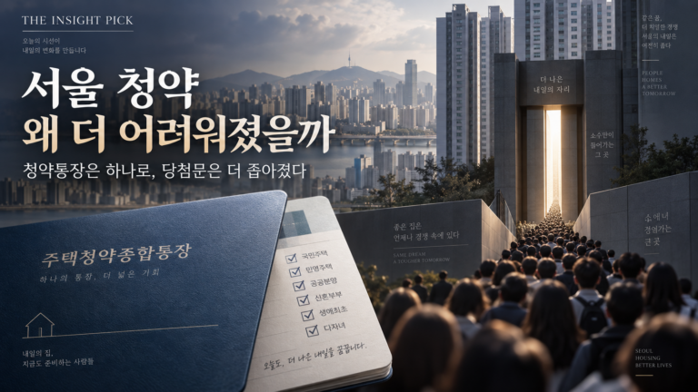 청약통장 개편과 서울 주택청약 경쟁